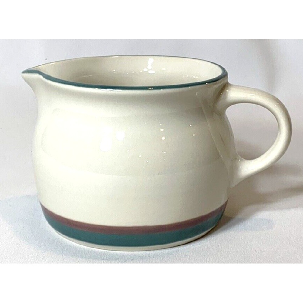 Pfaltzgraff Pitcher Juniper Gravy Syrup Vintage Discontinued 4 Inch Made in USA